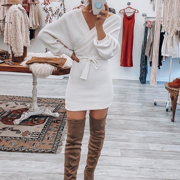 Luxxel Dresses & Skirts - Simone Sweater Dress